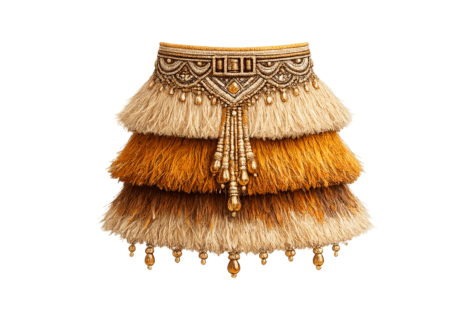 Wool Gathered Skirt